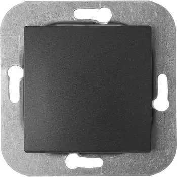 Механизм одноклавишного выключателя BYLECTRICA УЮТ С110-550 графит
