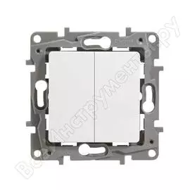 Двухклавишный переключатель Legrand Etika 672212 1066885