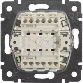 Двухклавишный механизм переключателя Legrand Valena 774408