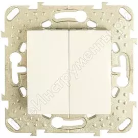 Двухклавишный механизм переключателя Schneider Electric