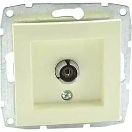 Механизм проходной tv розетки MONO ELECTRIC