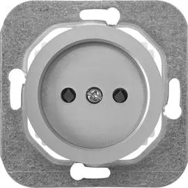 Механизм розетки BYLECTRICA ПРОВАНС РС16-1401 серебро