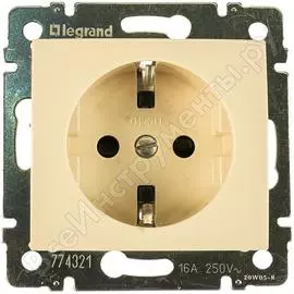 Одноместный механизм розетки Legrand Valena 774321