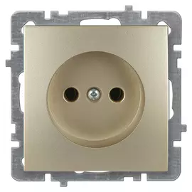 Механизм розетки Nilson Touran/Alegra metallic 24150415