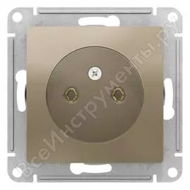 Одноместная розетка Systeme Electric СП ATLAS DESIGN ATN000541 1240325