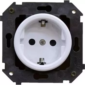 Механизм скрытого монтажа розетки Bironi серия Шедель B3-101-21