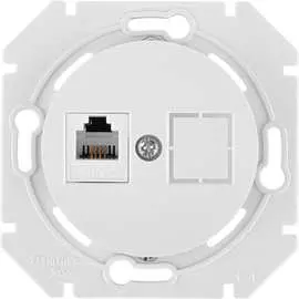 Механизм телефонной розетки BYLECTRICA ПРОВАНС белый ТР4-6301