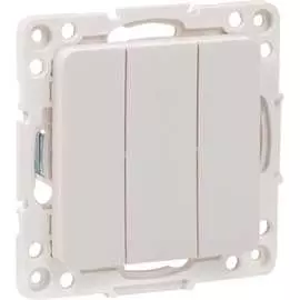 Механизм трехклавишного выключателя EKF Стокгольм EYV10-024-10