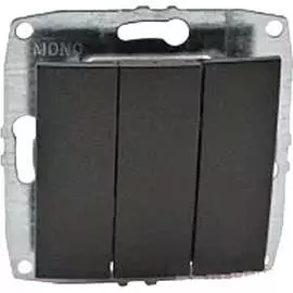 Механизм трехклавишного выключателя MONO ELECTRIC