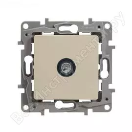 Проходная TV розетка Legrand Etika 672363 1066945