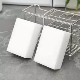 Меламиновая губка для удаления пятен Доляна 2390587