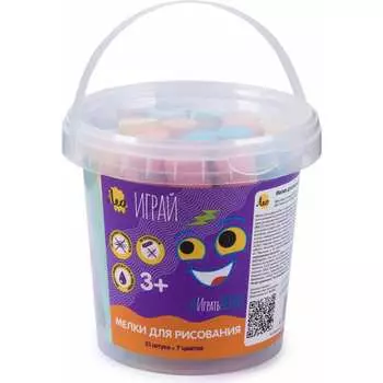 Мелки для рисования Лео Играй 4680269587397