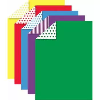 Мелованный цветной картон ЮНЛАНДИЯ