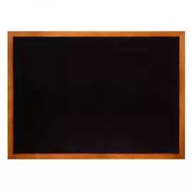 Меловая грифельная доска attache а4, черная, в деревянной раме 1043380