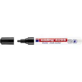 Меловой маркер edding e-4095/1 chalk marker чёрный бл. 803383