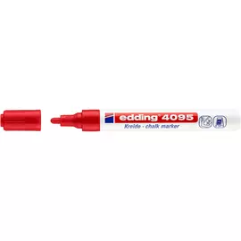 Меловой маркер edding e-4095 chalk marker красный 002, 397282