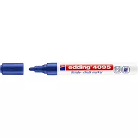Меловой маркер edding e-4095 chalk marker синий 003, 397283