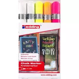 Меловые смываемые маркеры EDDING E-4095#5S