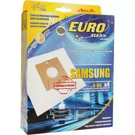 Мешки пылесборники EURO Clean синтетические E-04/4