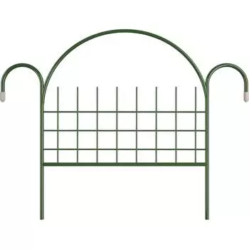 Металический забор декорированный Комплект-Агро Сетка ( Д- 3,75 м, В- 0,68 м ) (5 секций) KA0207