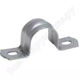 Металлическая двухлапковая скоба ЭРА Б0036430