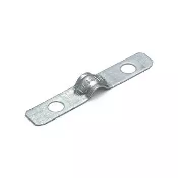 Металлическая двухлапковая скоба Промрукав PR13.02395