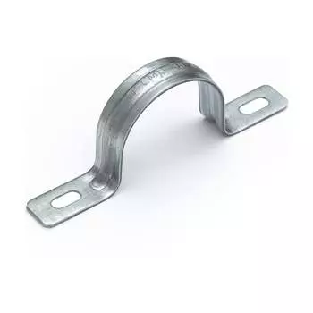 Металлическая двухлапковая скоба Промрукав PR13.02417