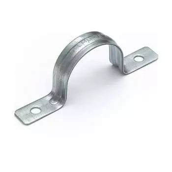 Металлическая двухлапковая скоба Промрукав PR13.02440