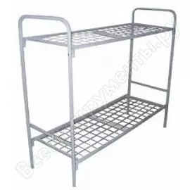 Металлическая кровать факел двухъярусная сетка 17922000