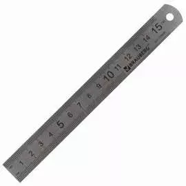 Металлическая линейка BRAUBERG