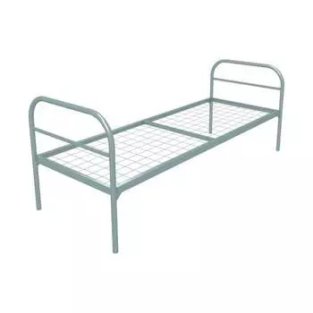 Металлическая одноярусная кровать SAMGRUPP эконом 12638