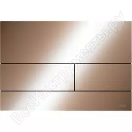 Металлическая панель смыва унитаза TECE