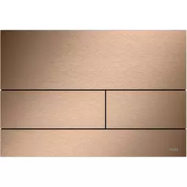 Металлическая панель смыва унитаза TECE