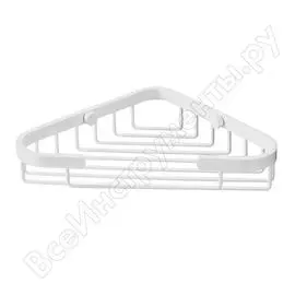 Металлическая полка wasserkraft k-733white