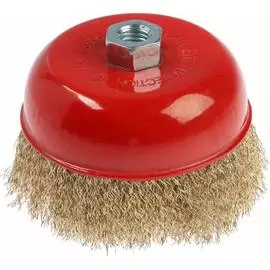 Металлическая щетка для ушм LOM