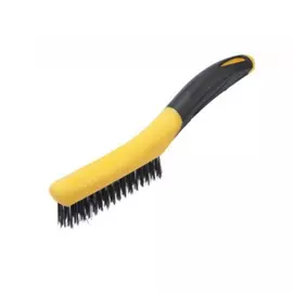 Металлическая щетка tundra ручная pro, закаленная проволока, двухкомпонентная рукоятка 3593375