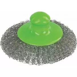 Металлическая сетчатая губка-мочалка для посуды ЛАЙМА