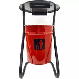 Металлическая уличная урна ПРОФМЕТСТИЛЬ 608