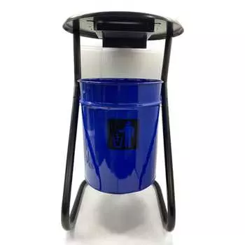 Металлическая уличная урна ПРОФМЕТСТИЛЬ 601