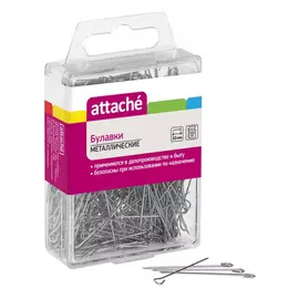 Металлические булавки Attache Б35 97297