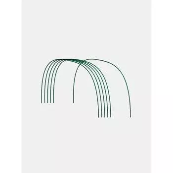 Металлические дуги для парника для укрытия роз и растений на зиму ЛЕТО 1940