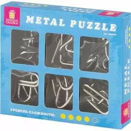Металлические головоломки Золотая сказка ЭКСПЕРТ 662089