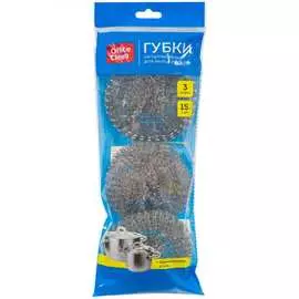 Металлические губки для посуды OfficeClean