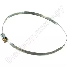 Металлические хомуты сибртех стандартное болтовое крепление 140-160мм 25шт/уп, ширина 9мм 47566