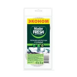 Металлические мочалки для посуды Master Fresh