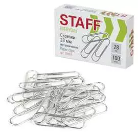 Металлические скрепки Staff