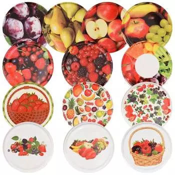 Металлические винтовые крышки для варенья и компотов МУЛЬТИДОМ