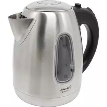 Металлический электрический чайник Atlanta ATH-2426 black