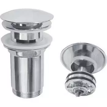 Металлический донный клапан для умывальника STYRON