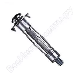 Металлический дюбель для пустотелых материалов Госкреп MOLLY M6х65 (6 шт.) КР.030659